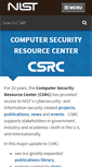 Mobile Screenshot of csrc.nist.gov