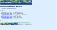 Desktop Screenshot of nlte.nist.gov